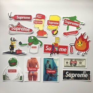 Supreme Stickers